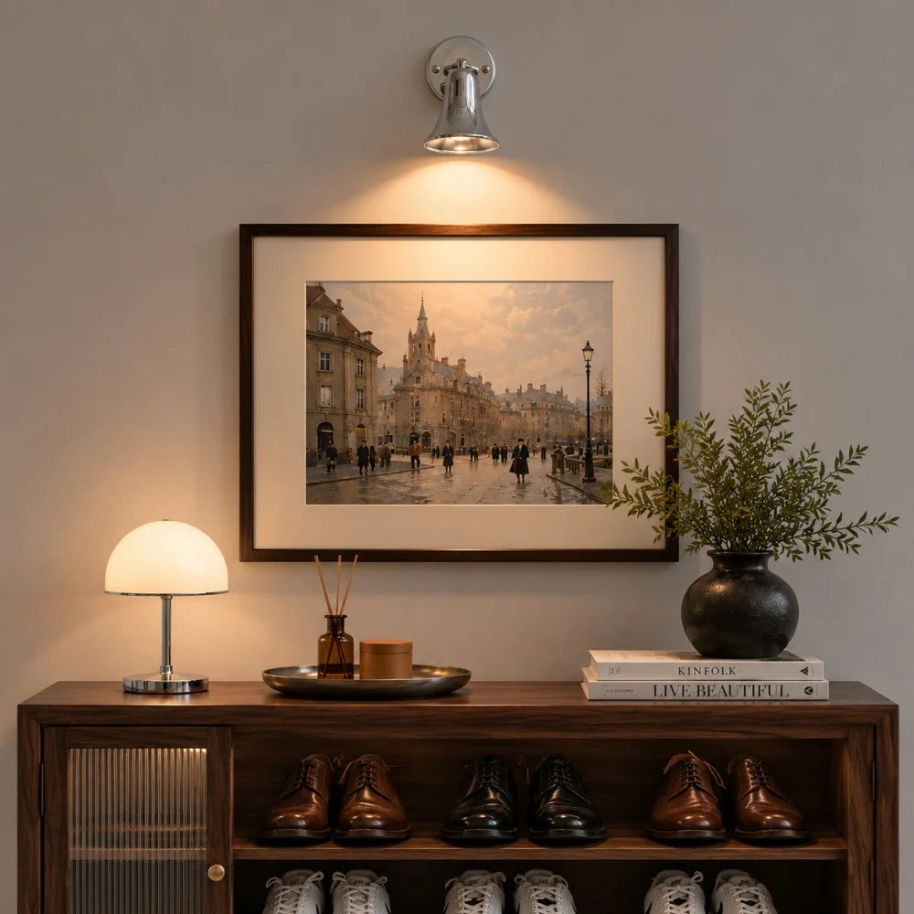 Bell Wall Light - Adjustable Shop Sconce