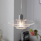 Acrylic Disc Pendant - Layered Ceiling Light