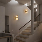 Alabaster Globe Wall Light - Twin Sphere Sconce