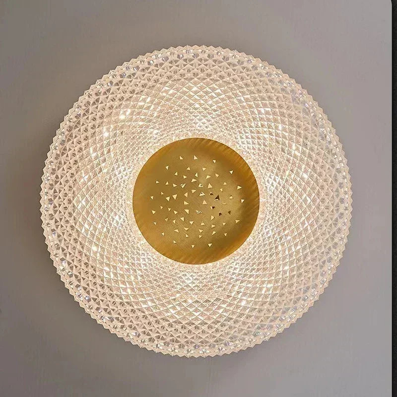 Acrylic Ring Ceiling Light - Circular Flush Mount