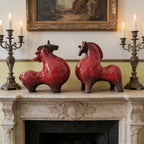 Exquisite Porcelain Horse Ornament Ideal Gift for Home Decoration