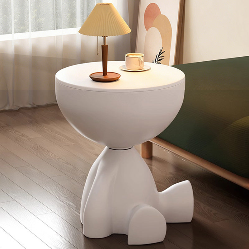 Commercialgrade 2026 New Art Sculpture Style Decorative Side Table DesignerStyle Living Room Soft Furnishing Decor Large Internal Storage Space UltraStrong LoadBearing Structural Unit HighEnd Light Luxury Style Furniture Product